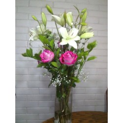 Arreglo Floral Vidrio 2